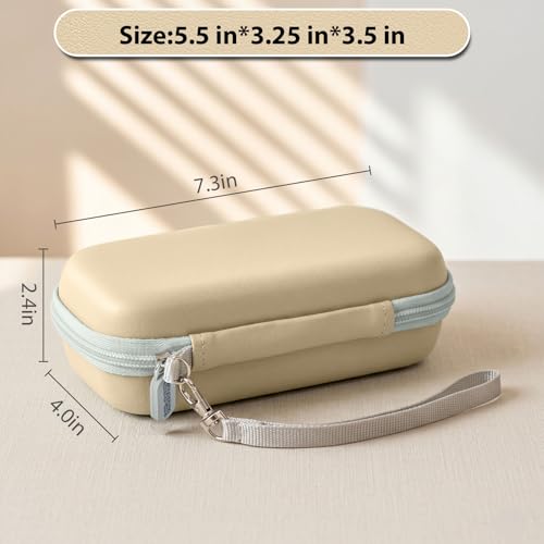 Estuche para cámara digital compatible con Kodak Ektar H35, Beige miniatura 6