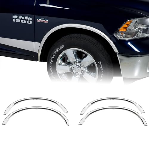 Putco Stainless Steel Fender Trim Kit - Fits Dodge Ram Truck 1500 2009-2024