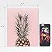 Pineapple Print Scandinavian Print Pineapple Art Living Room Decor Pineapple Art Print Pineapple Wall Art Pink Print Tropical Fruit Art Print Kitchen Wall Art Kitchen Art 8x10