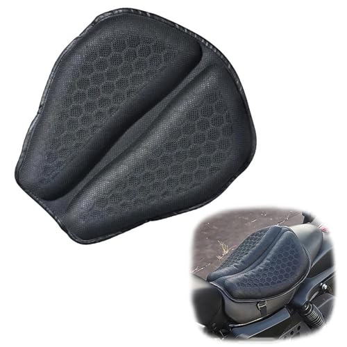 Cojín de aire para asiento de Yamaha Xmax 250 funda protectora negra