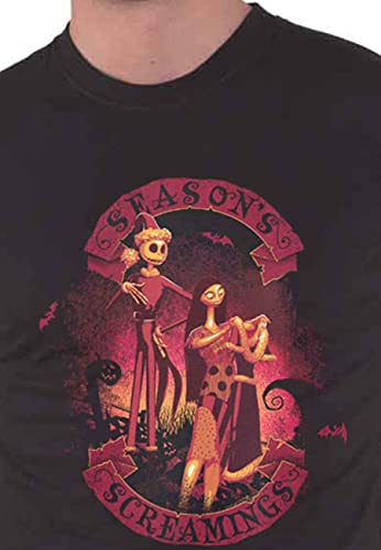 Nightmare Before Christmas T Shirt Imprimé Graphique Haute Qualité