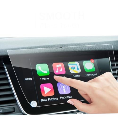 Film en verre trempé premium pour écran LCD Vauxhall Astra K protection navigation haut de gamme