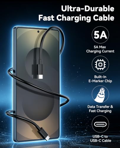 45W USB C Super Fast Samsung Charger 4 Pack with 6FT Type C Cable - image 4