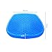 Cojín de gel transparente antiescaras ergonómico 37x30x4cm asientos prolongados
