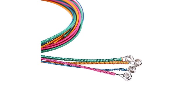 Jeu De 4 Cordes Colorées Pour Basse électrique - Acier Et Alliage Nickel - Pour Basse 4 Cordes, Remplacement Ou Décoration