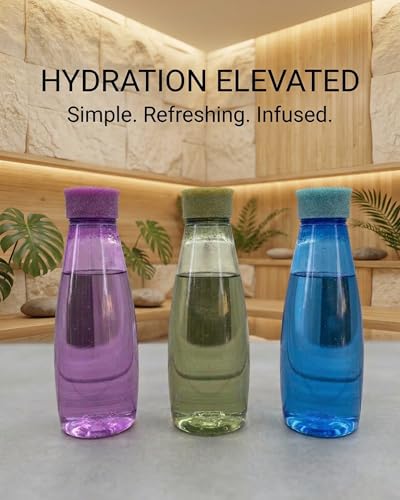 Image of Premium Plastic Water Bottle Set, BPA-Free, Leakproof, Reusable for Daily Use -Pack of 3 Water Bottles (780ml Each)