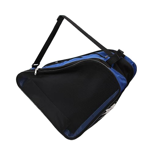 VANZACK Roller Skating Bag Skateboard for Skateboards for Adults Ice Pouch Ice Shoe Storage Pouch Roller Skate Accessories Skateboards for Skate Shoe Bag Over Skates Blue Cloth