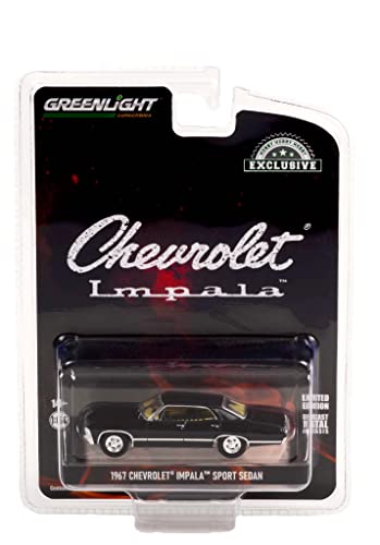 GreenLight 1:64 1967 Chevrolet Impala Sport Sedan miniatura 2