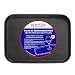 New Star Foodservice 24975 Non-Slip Tray, Plastic, Rubber Lined, Rectangular, 12 x 16 inch, Black