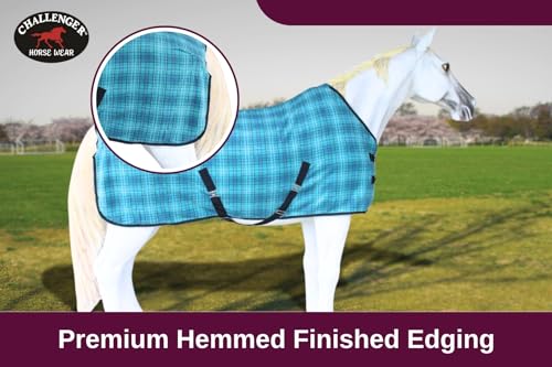 Image of Challenger Horse Polar Soft Fleece Cooler Liner Exercise Blanket Wicks Moisture 43EE07