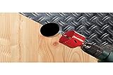 broca corona para madera leroy merlin Agujeros de expulsión grandes, vástago hexagonal para el uso con taladradoras y atornilladores a batería
