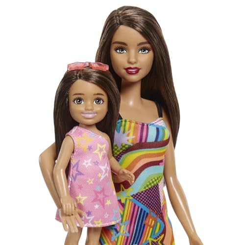 Image of Barbie Dolls & Accessories, Sisters Pop Star-Themed Playset, and Chelsea Dolls with Musical Pieces, Toy Gift for Kids​