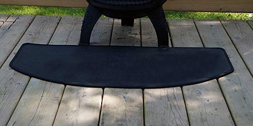 The Blue Rooster Half Round Flexible Fire Resistant Chiminea and Fireplace Hearth Pad - Thumbnail 7
