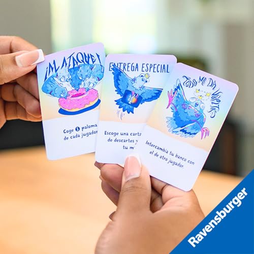 Ravensburger - Oh My Pigeons | Juego De Mesa para Toda La Familia | Niños A Partir De 8 Años | Juegos De Cartas | 2-5 Jugadores | Regalo Niño 8 Años