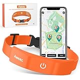 GPS Wireless Dog Fence with Free App, Electric Fence System with Training Collar, Portable Fence for Outdoor Use, Rechargeable Waterproof Flexiable Collar, Adjustable for Large Medium Dogs