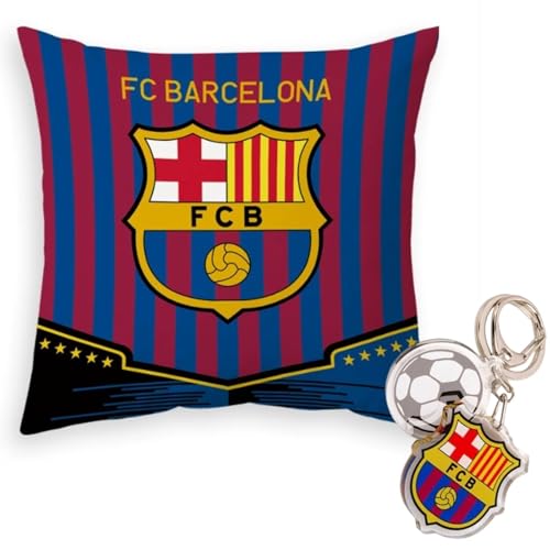 PAGAMADU Coussin de 45 x 45 cm de clubs sportifs (FC Barcelona)