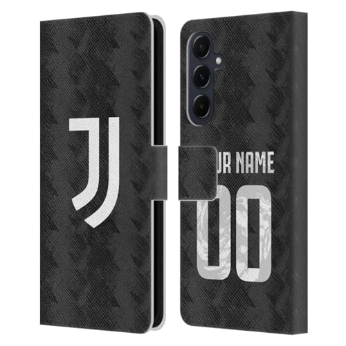 Coque Samsung Galaxy A55 5G Juventus étui portefeuille en cuir premium maillot extérieur