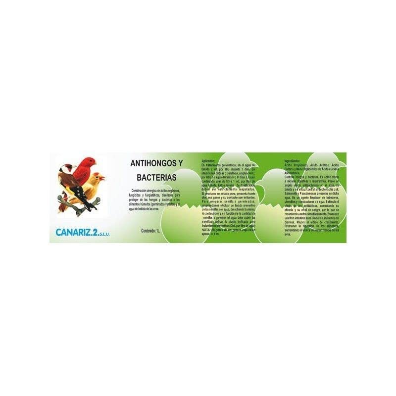 Suministros para el Cuidado de la Salud Antihongos Y Bacterias 1 Lt.