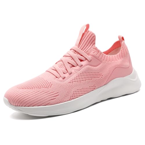 Image of DLWKIPV Womens Slip on Walking Tennis Shoes for Women Work Running Athletic Gym Sports Sneakers Lightweight Casual Shoe