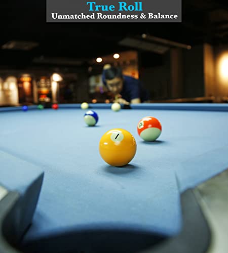 JAPER BEES Billiard Ball/Pool Ball Set Complete 16balls 2-1/4" Regulation Size&Weight Resin Ball - Image 3