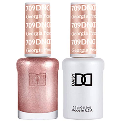 DND 709 Georgia Peach Gel & Matching Polish Set - DND Gel & Lacquer