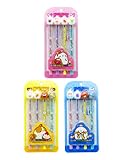 ADDY & PLUSY MOLANG Figure Cartridge Stationery Pencil Set Vol.4/3 Pack 12 Cartridge Pencils