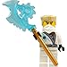 Produktbild LEGO Ninjago: Minifigur Zane - Rebooted (weisser Ninja) mit Waffe NEU