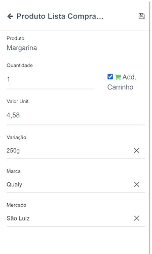 Lista de Compras