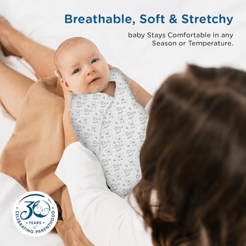 Image of Mee Mee Cotton Muslin Swaddle Wraps - Pack of 3, 100x120 cm | Gentle, Skin-Friendly & Lightweight | Baby Blanket, Nursing & Stroller Cover for Newborns