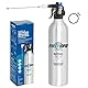 FIRSTINFO A1638 | Wiederbefüllbare Druckluft-Sprühdose aus dickwandigem Aluminium 620 ml | Max. Druck 140 psi | Breiter Sprühnebel | Leicht & Patentiert