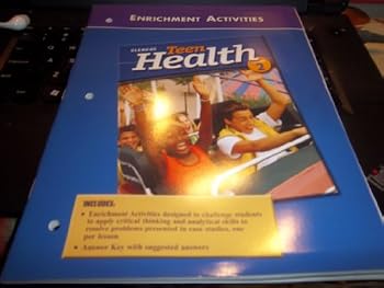 Hardcover Teen Health Course 2, Activities, Enrichment Book