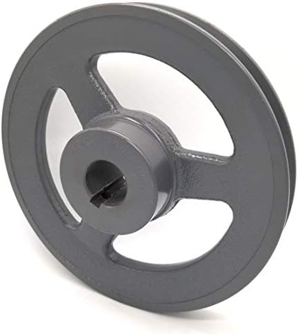 Phoenix Mfg. V-Groove Drive Pulley, 7'' Diameter, 1" Bore, Cast Iron