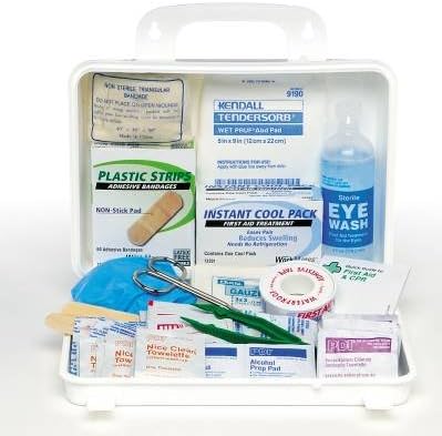 MCK13132100 - Zee Med First Aid Kit Weatherproof/Plastic Case