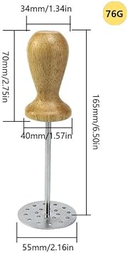 Mini Avocado Masher, Mini Potato Mashers with Wood Handle (Mini Masher C)