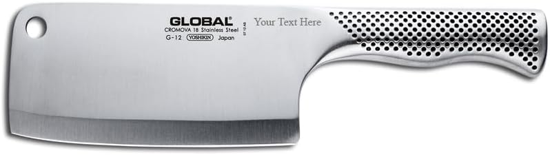 Global Meat Cleaver, 6 1/2", 16cm, Silver