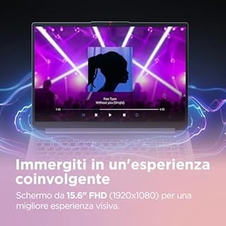 Lenovo IdeaPad Slim 3 Notebook 15.6'' FHD (1920x1080), AMD Ryzen 5 7520U, RAM 8GB, 512GB SSD, Windows 11 Home, WiFi 6 - Arctic Grey