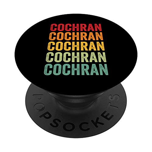 Condado de Cochran, Texas, Diseño de texto arcoíris PopSockets PopGrip Intercambiable