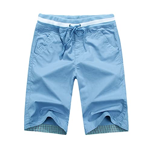 Short en coton respirant coupe ample et légère pour homme forte taille