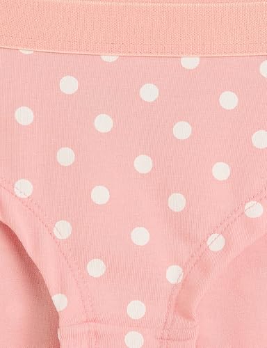 Image of Amazon Brand - Symbol Girls Assorted Prints Cotton Stretchable Briefs with Soft Waistband | Aged 3-14 Years (Available in Combo Pack of 3 and 6)