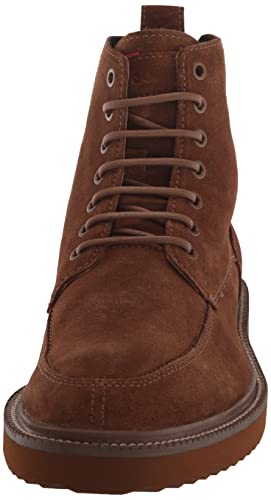 HUGO men's Round Toe Lace Up Boots Hiking Shoe2