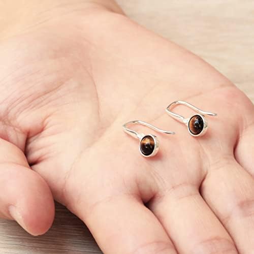 Tigers Eye Drop Earrings