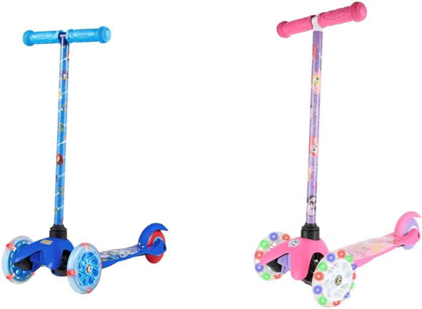 Sakar Sonic The Hedgehog and My Little Pony Self Balancing Scooters with Light Up Wheels for Kids