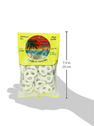 Island Snacks Yogurt Pretzels, 5-Ounce (Pack Of 6) #TOP2