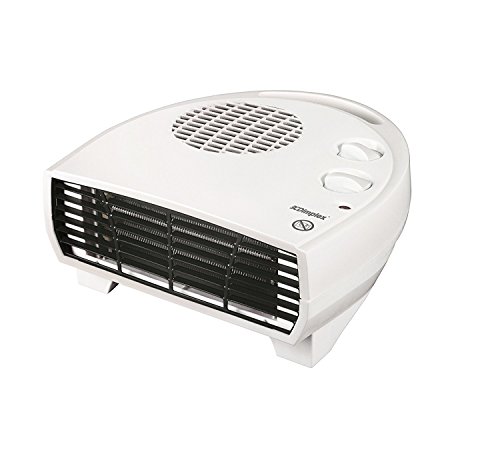 Dimplex 2KW Electric Fan Heater, Compact Fan Heater with 2 Heat Settings, Frost Protection, Cool...