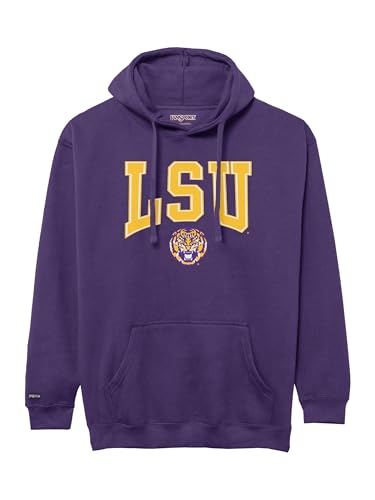 Image of JanSport NCAA Officially Licensed Rival Hoodie, Long Sleeve Unisex Sweatshirt, Cotton-Polyester Blend, Double-Layered Hood