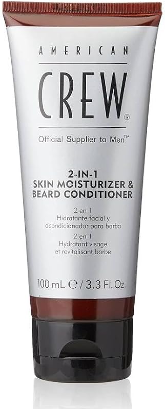 Hidratante facial e condicionador para barba AMERICAN CREW, 100 mL