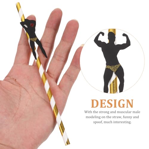 36 pitillos para despedida con diseño bailarín masculino miniatura 7