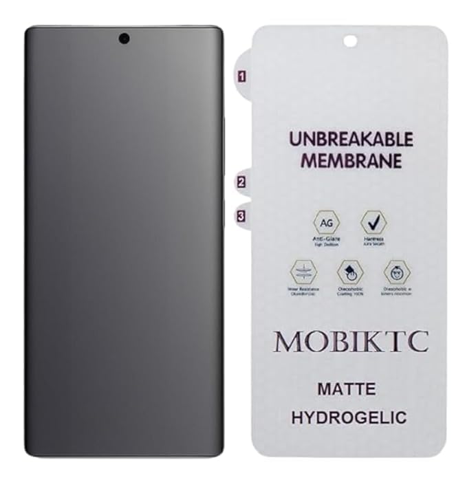 [1Pack-FRONT] Screen Protector Vivo V29 5G – Vivo V29 Pro 5G [Flexible Screen Guard] Matte Finish Film Scratch Resistant Anti-Fingerprints Bubble Free HD Film – MATTE