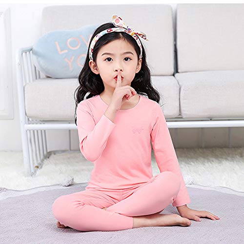 Kids Long Sleeve 𝐏a𝐣ama Set Cute Bunny 𝐏ajamas Toddler Boys Girls 𝗦nug Fit Sl𝐞epwear Cotton Loung𝐞wear Soft 𝐏𝗝s3