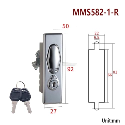 Serrure de compteur électrique et armoire technique MS582 - 3